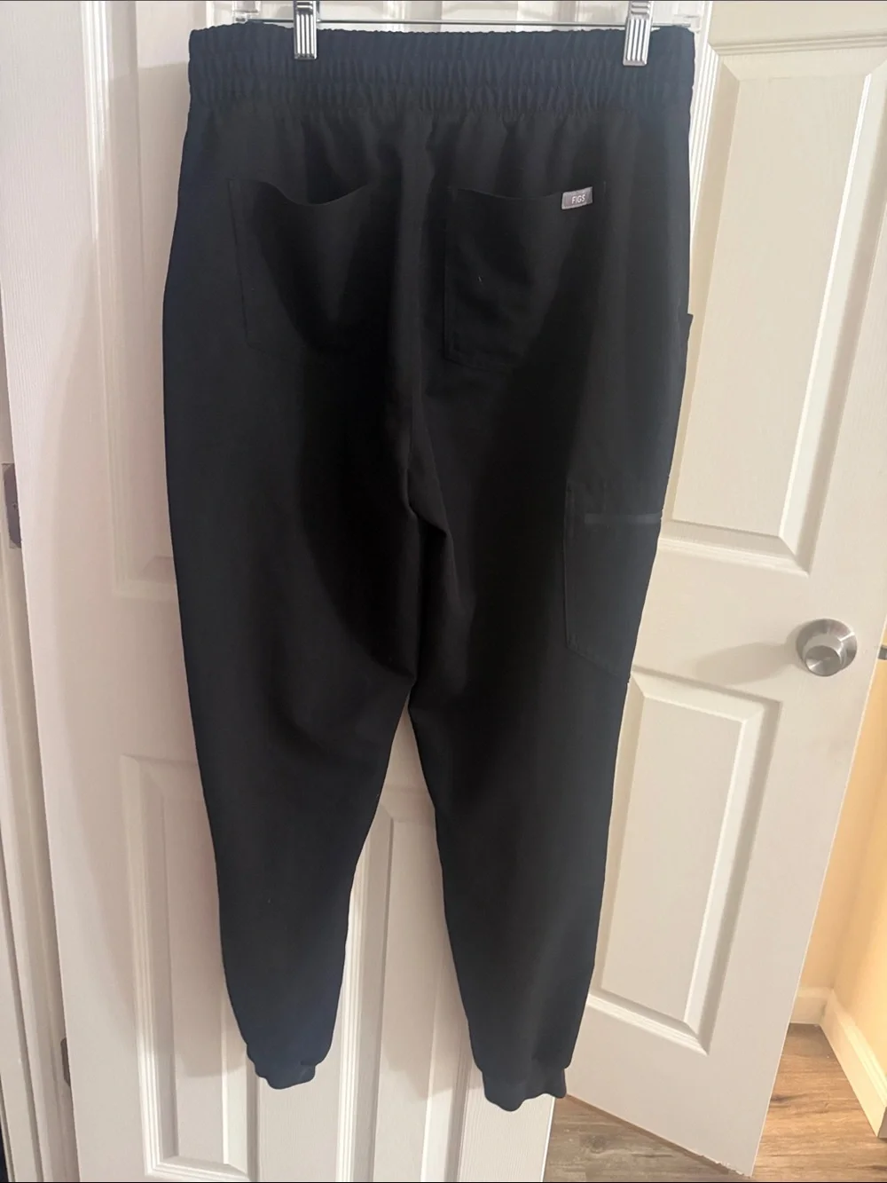 Figs Black Womens Jogger scrub pants